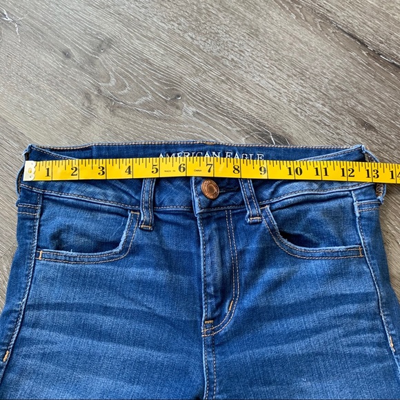 AE American Eagle Super Stretch Jegging 2 Short - Picture 5 of 10